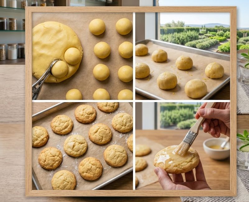Step-by-step process for making homemade Italian cookies