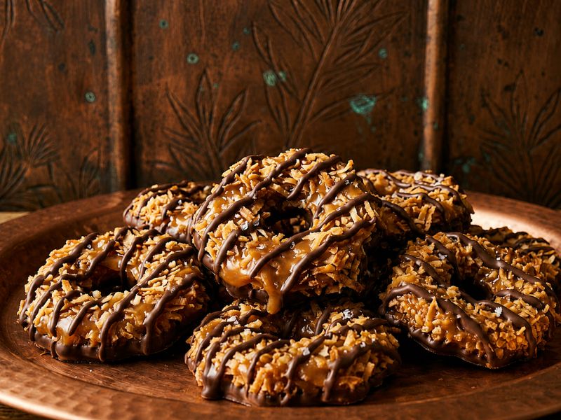 Samoas cookies