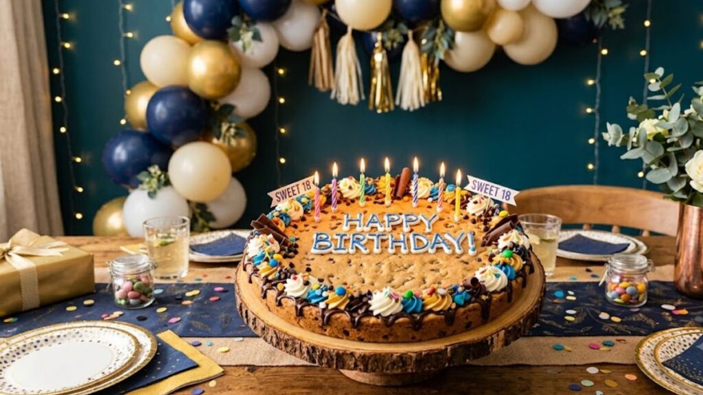 Fresh chocolate chip cookie cake near me