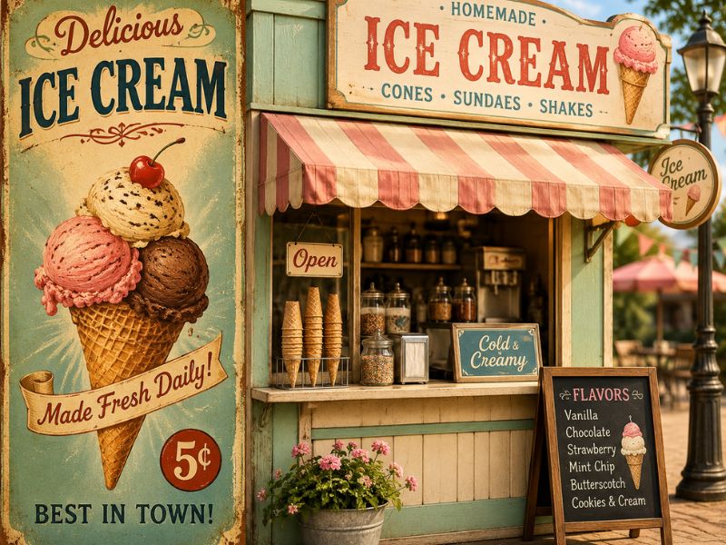 history of the ice cream cone