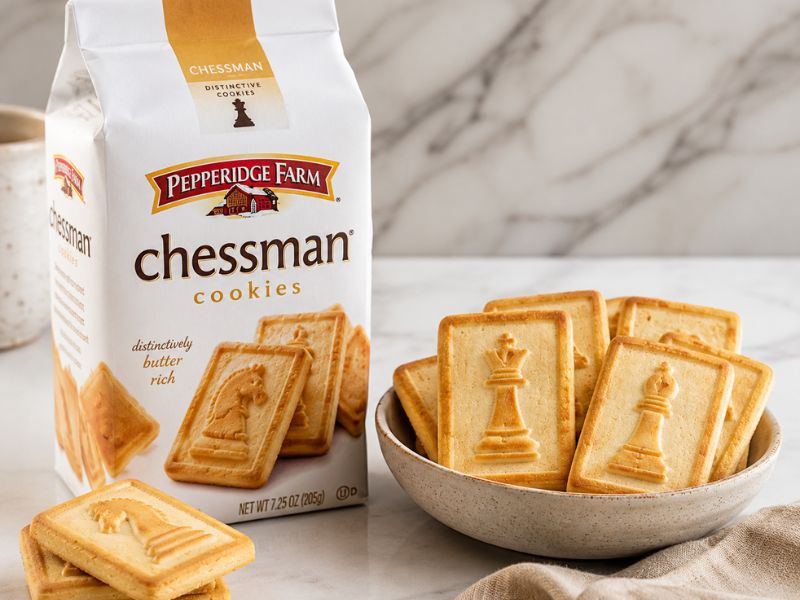 Pepperidge Farm Chessman Cookies package