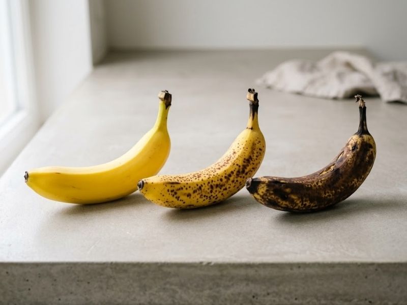 Banana ripeness guide for making homemade ice cream